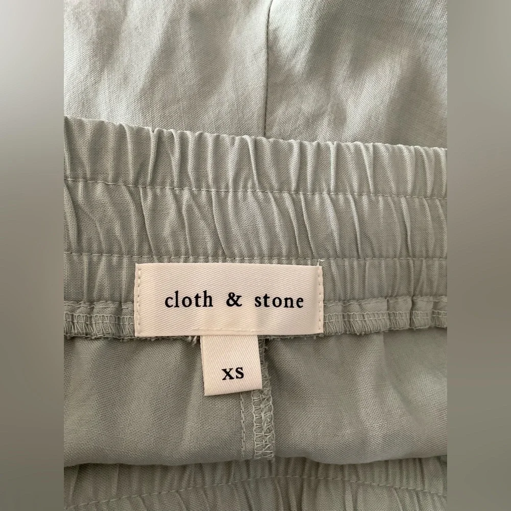 Cloth & Stone Sage Green Joggers